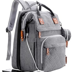 Diaper Bag Backpack with Changing Station, Large Diaper Bag